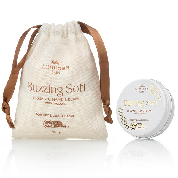 BUZZING SOFT <br/>Органичен крем за ръце за суха, напукана и чувствителна кожа