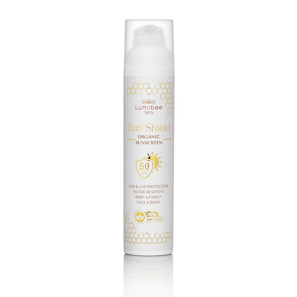 SUN SHIELD<br/>Минерална слънцезащита SPF 50 за чувствителна и атопична кожа, подходяща за деца и възрастни