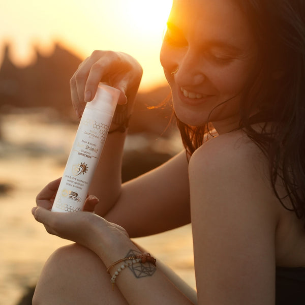 SUN SHIELD<br/>Минерална слънцезащита SPF 50 за чувствителна и атопична кожа, подходяща за деца и възрастни